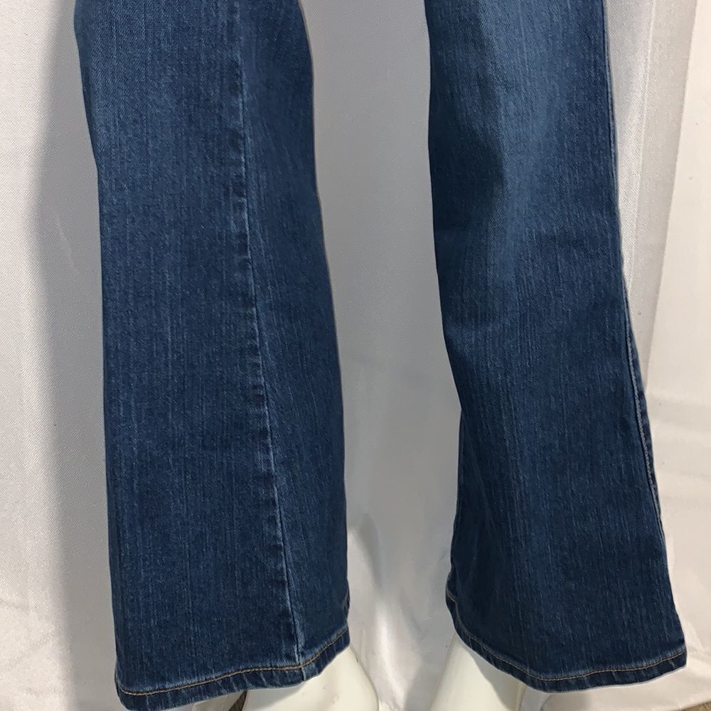 Vintage Blue Flare Wide Leg Jeans - Picture 3 of 16